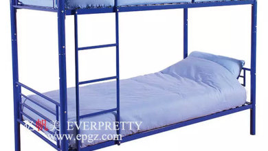 Optimizing Student Accommodations with EVERPRETTY Customized Double Size Metal Bunk Bed